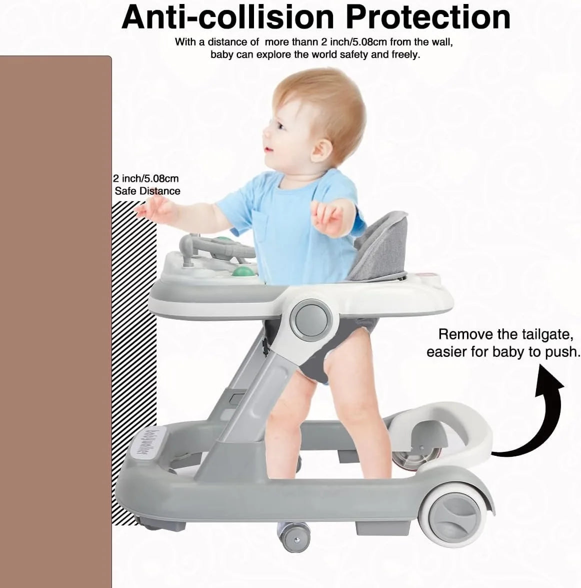 2 in 1 Baby Laufhilfe