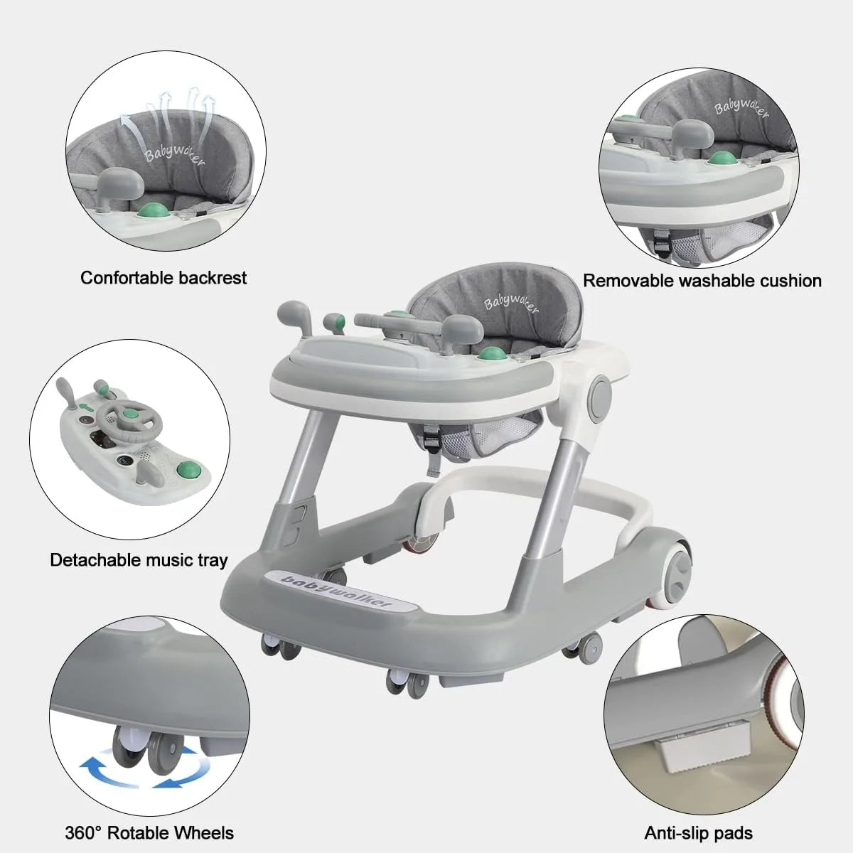 2 in 1 Baby Laufhilfe