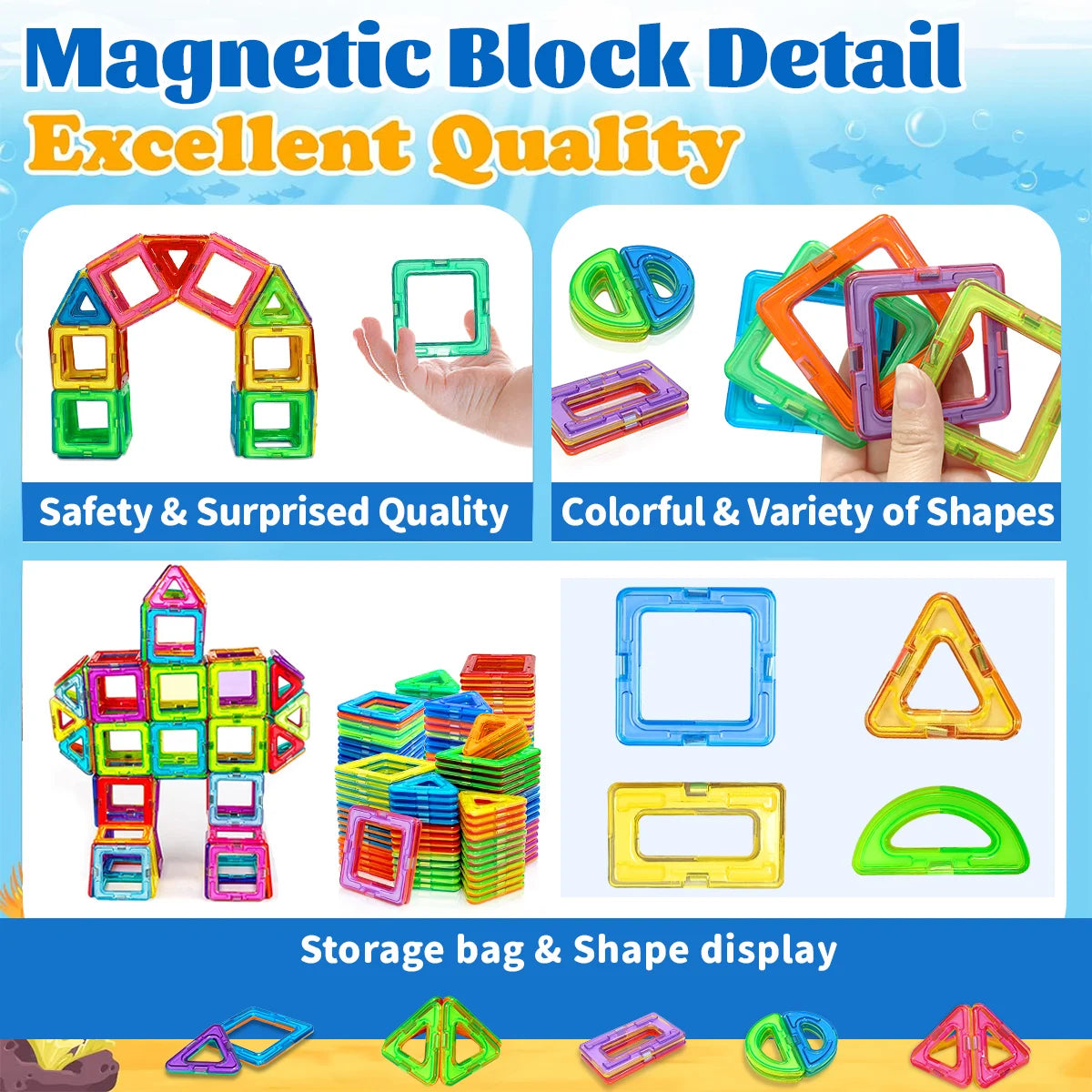 Magnetische Baustücke