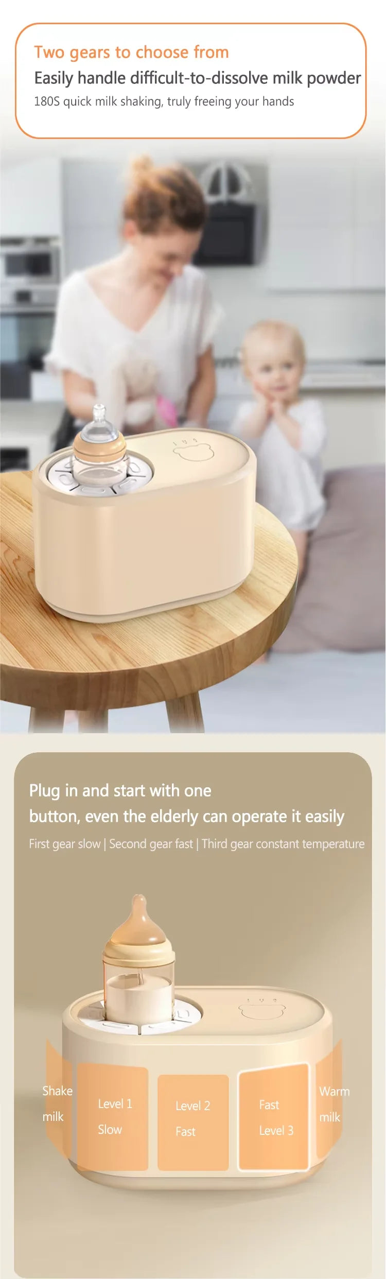 Electric Flasche Wärmer