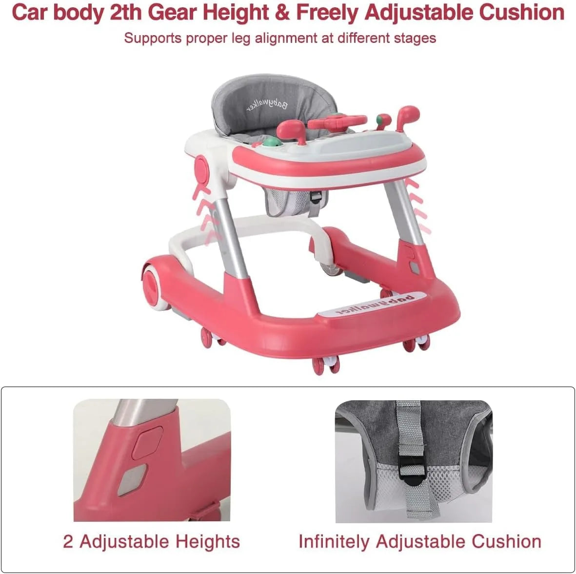 2 in 1 Baby Laufhilfe