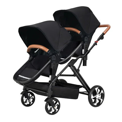 2 Babys Kinderwagen