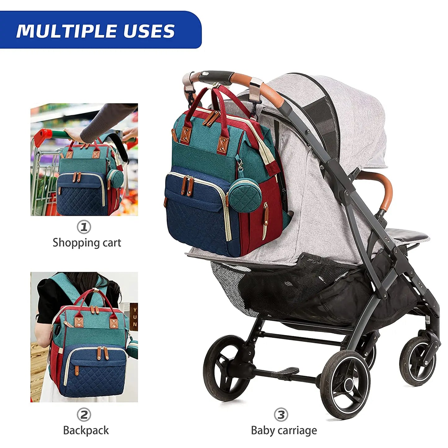 3 In 1 Baby - Mama Tasche