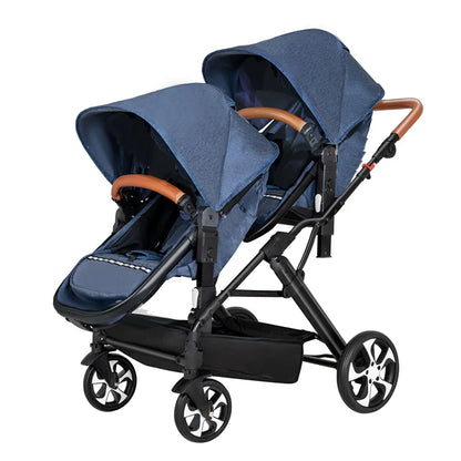 2 Babys Kinderwagen