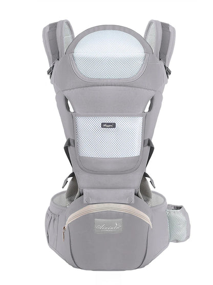Ergonomische Baby - Trage mit Tasche